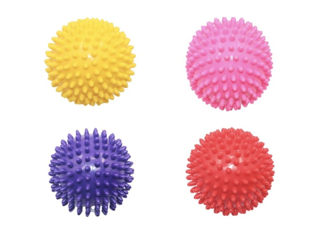 Balle sensorielle anti stress – balle de massage à picots – Magasin de  jouets et jeux éducatifs en ligne